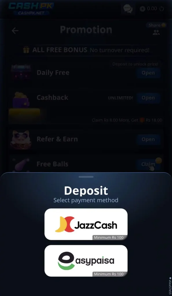 CASHPK Game